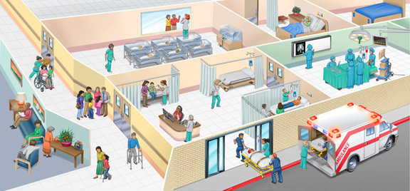 Hospital Scene